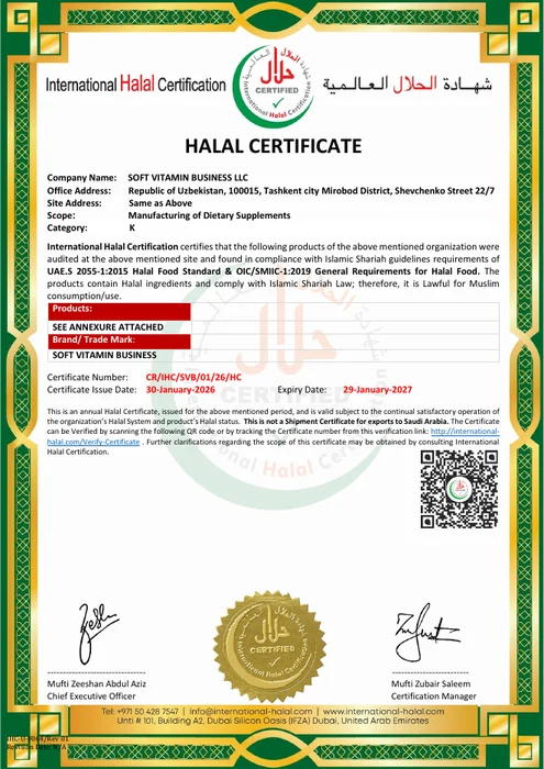Halal Certificate — International Halal Certification